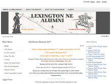Tablet Screenshot of lexalumni.com